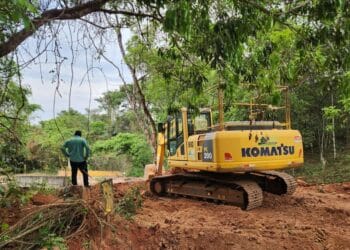 Prefeitura de Araxá inicia construção da nova ponte sobre o Ribeirão Pirapetinga