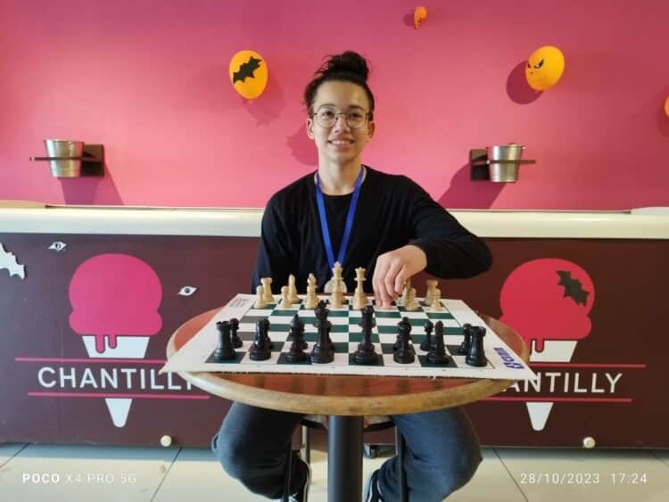 Theo conquista a 17ª Chantilly de Xadrez
