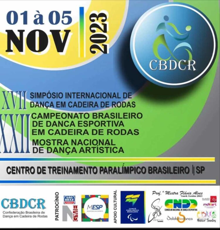 Araxá no Campeonato Brasileiro de Dança em Cadeira de Rodas