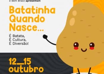 Projeto “Batatinha Quando Nasce” tem programação infantil de 12 a 15 de outubro