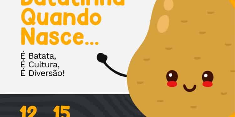 Projeto “Batatinha Quando Nasce” tem programação infantil de 12 a 15 de outubro