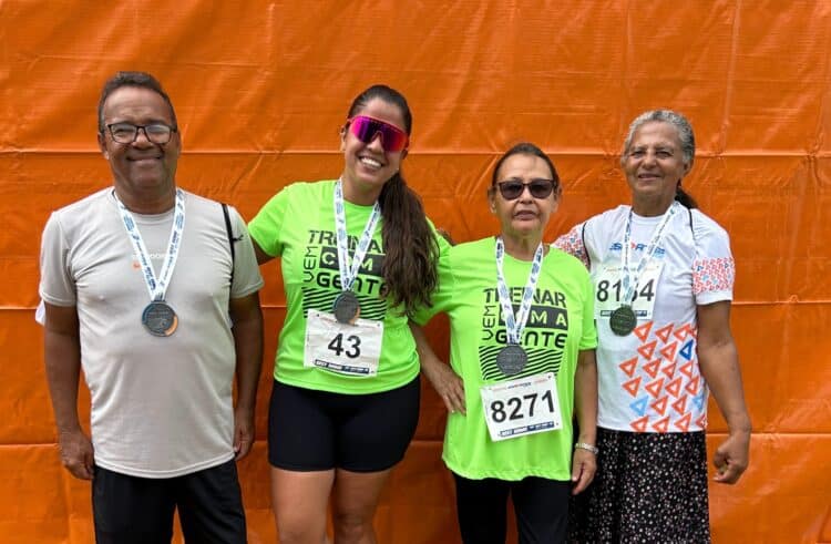 Equipe de projeto da Secretaria Municipal de Esportes se destaca em corrida de rua e caminhada no fim de semana