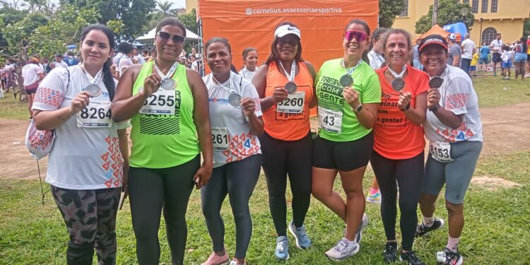 Equipe de projeto da Secretaria Municipal de Esportes se destaca em corrida de rua e caminhada no fim de semana