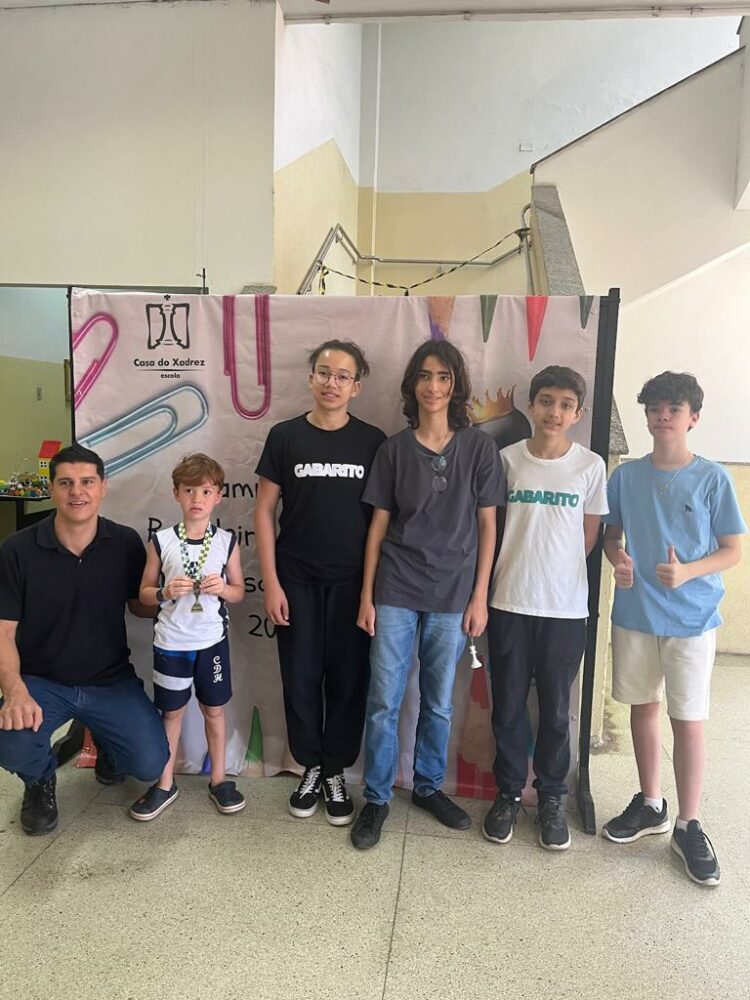 Araxaense Pedro de 06 anos de idade conquista medalha de 8º lugar no Brasileiro Escolar 2023