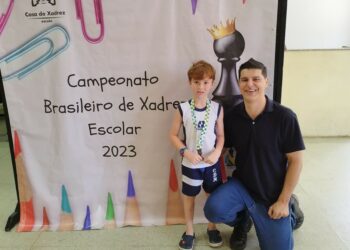 Araxaense Pedro de 06 anos de idade conquista medalha de 8º lugar no Brasileiro Escolar 2023