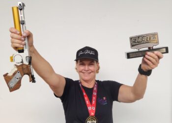 Jane Porfírio é Campeã Mineira no Tiro Esportivo