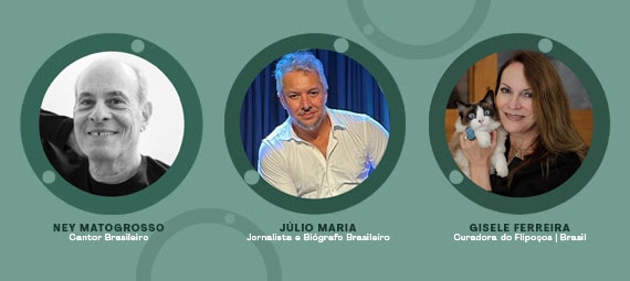 Ney Matogrosso é presença confirmada no Folio 2023, em Portugal com o Flipoços