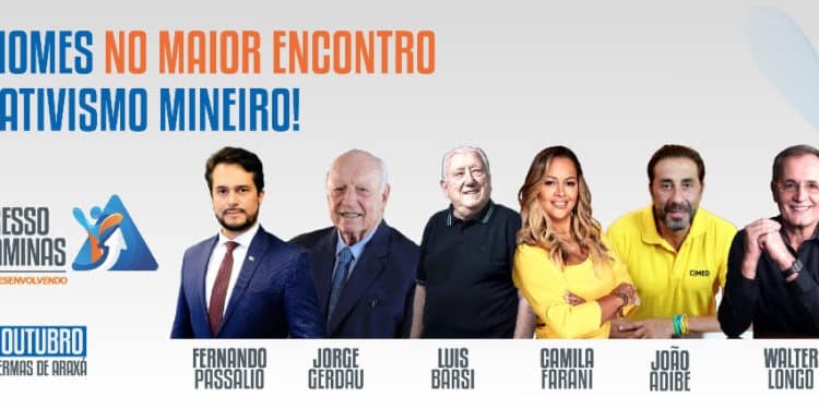 Divulgada a lista final dos palestrantes do Congresso da Federaminas 2023