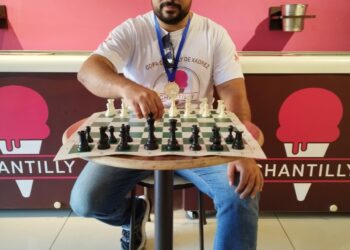 Erasmo conquista a 18ª Chantilly de Xadrez