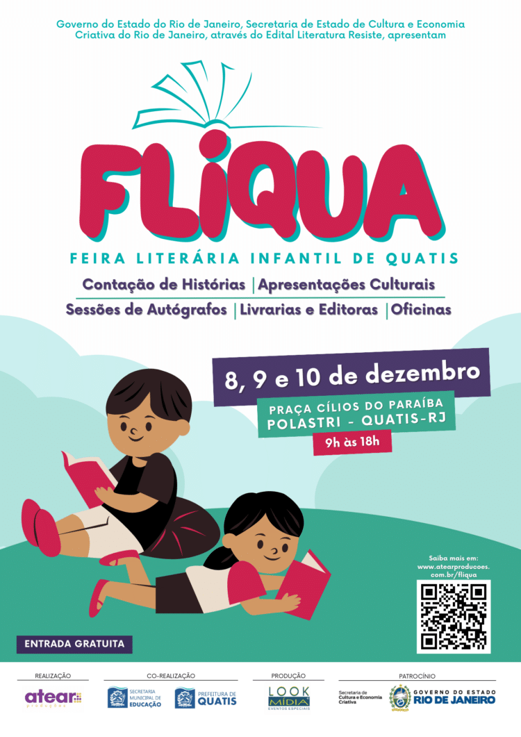 Feira Literária Infantil de Quatis Promove Cultura e Leitura para Crianças e Famílias na Região
