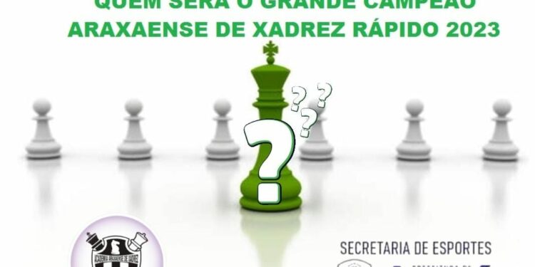 Araxá conhece os finalistas da final do Campeonato Araxaense de Xadrez Rápido 2023