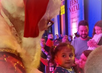 Papai Noel chegou! Atendimentos às crianças começam neste sábado (9)