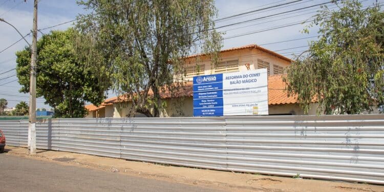 Prefeitura de Araxá realiza reforma geral no Cemei Balão Mágico