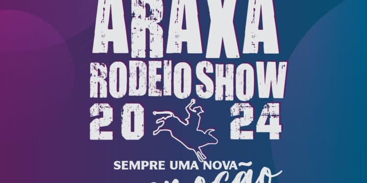 Araxá Rodeio Show vai anunciar grade de atrações em live na próxima quinta-feira (21)