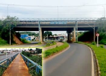 Avenida Dâmaso Drummond fica parcialmente interditada neste fim de semana, no ponto do Viaduto José Domingos Filho