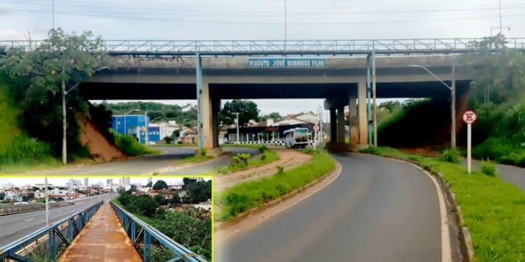 Avenida Dâmaso Drummond fica parcialmente interditada neste fim de semana, no ponto do Viaduto José Domingos Filho