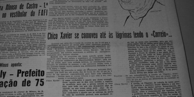Uma entrevista inesquecível com Chico Xavier em Araxá