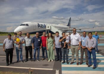 Araxá recebe voo inaugural para São Paulo; rota objetiva fomentar turismo e negócios