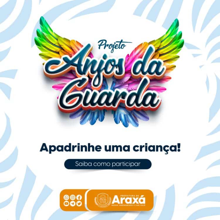 Programa Apadrinhamento em Araxá garante a crianças e adolescentes o convívio familiar, social e cidadão