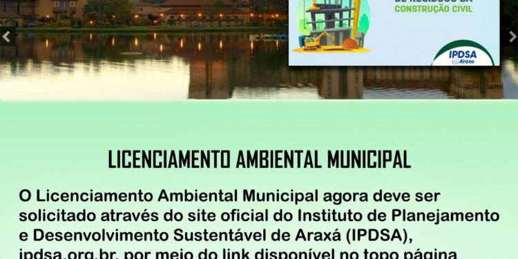 Licenciamento Ambiental Municipal