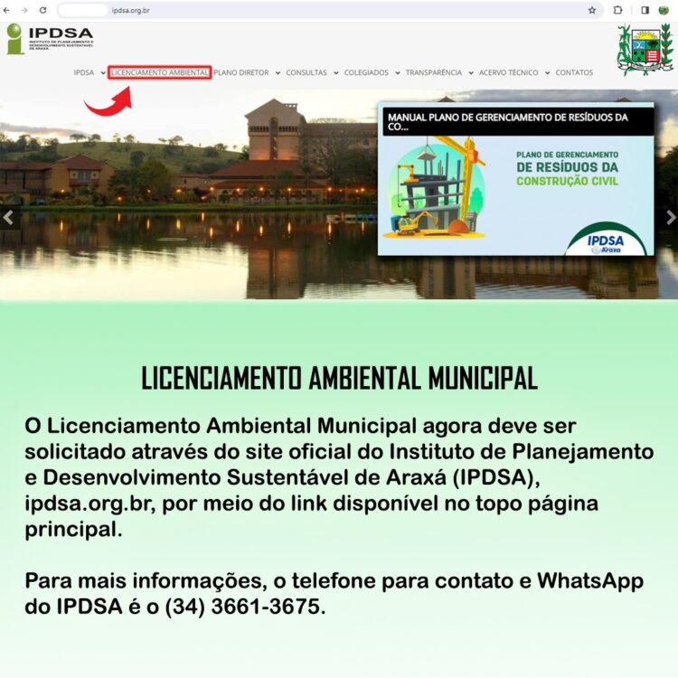 Licenciamento Ambiental Municipal