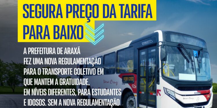 Atenção para o cadastramento e recarga para a gratuidade do transporte público coletivo urbano para estudantes