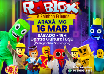 ROBLOX a aventura do mundo virtual chega em Araxá