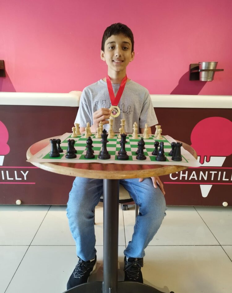 Edgard é campeão da 23ª Copa Chantilly de Xadrez