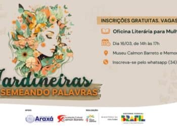 Museu Calmon Barreto e Memorial de Araxá recebe a 1ª Oficina Literária “Jardineiras, Semeando Palavras”
