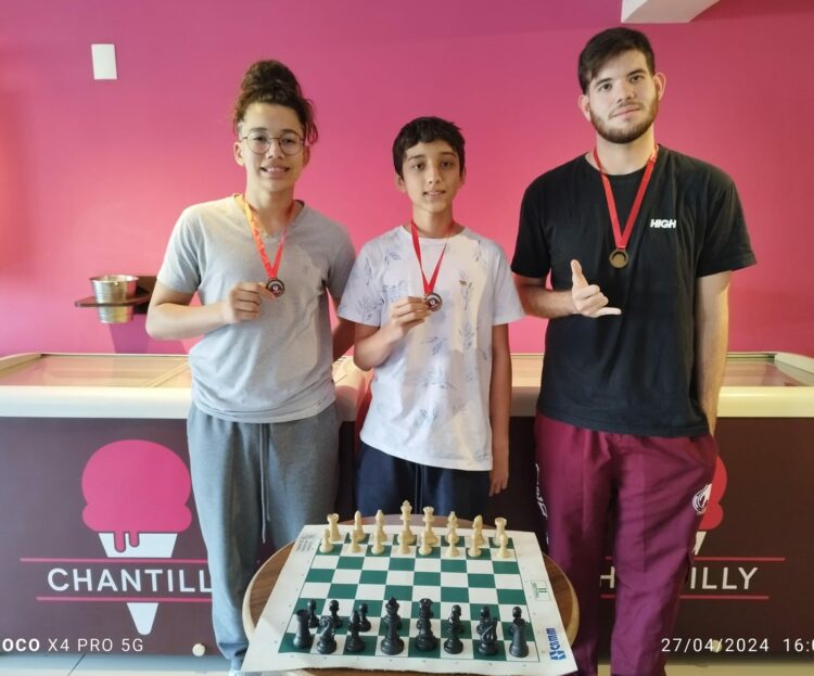 Edgard é campeão da 24ª Copa Chantilly de Xadrez