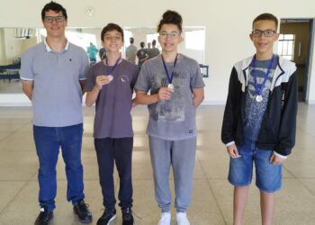 Nova geração de enxadristas de Araxá brilham em Patos de Minas