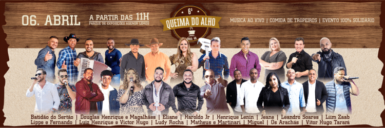 Artistas preparam repertório especial para a Queima do Alho 2024