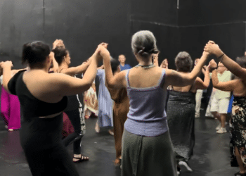 Programação do projeto de saúde física e mental “Roda de Danças Circulares e Meditação” continua com entrada franca na Escola Livre do Grupontapé