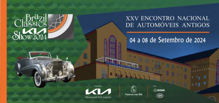 Brazil Classics Kia Show: palestras destacam patrimônio automotivo e gastronômico brasileiro