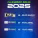CALENDÁRIO ARAXÁ 2025