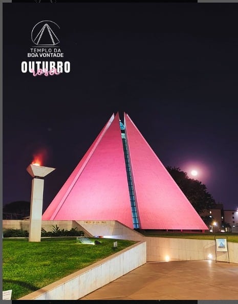 Templo da Boa Vontade: 35 anos promovendo a Paz entre os povos Monumento mais visitado da capital brasileira se prepara para receber, no mês de outubro, milhares de peregrinos