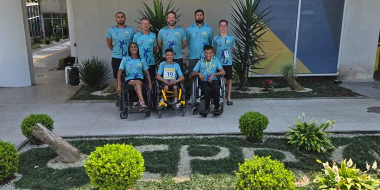 Atletas araxaenses conquistam 10 medalhas no Campeonato Brasileiro de Atletismo Paralímpico sub-17