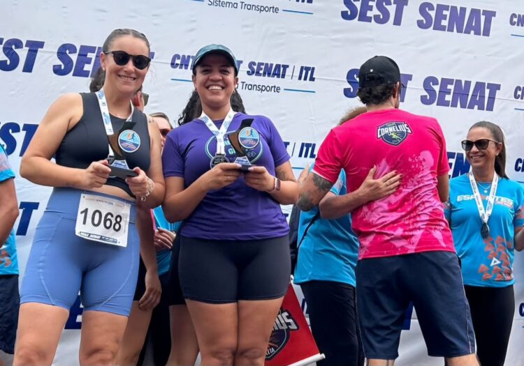 Equipe da Secretaria Municipal de Esportes se destaca em corrida no fim de semana