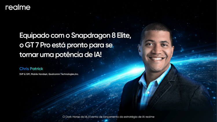 “Dark Horse da IA” está chegando: realme revela o design do realme GT 7 Pro, carro-chefe focado em desempenho em IA