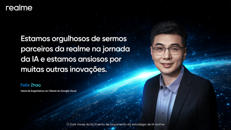 “Dark Horse da IA” está chegando: realme revela o design do realme GT 7 Pro, carro-chefe focado em desempenho em IA