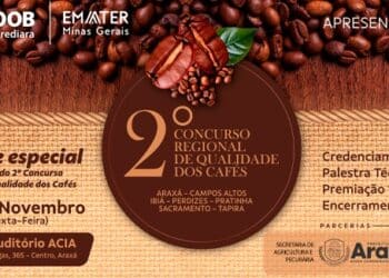 Araxá sedia o 2º Concurso Regional de Qualidade dos Cafés nesta sexta-feira