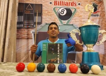 Aureliano Leal é o novo campeão do Sinucão Araxá