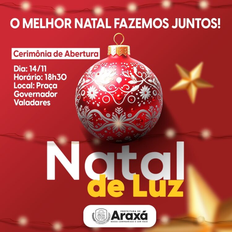 Inauguração Luzes de Natal