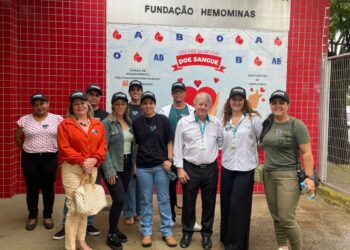 Sicoob Creditril reúne cooperados e voluntários para doarem sangue em Uberlândia-MG