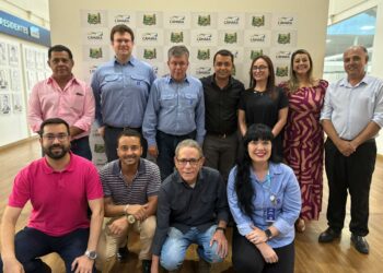 Câmara Municipal de Araxá recebe novos integrantes da Companhia Brasileira de Metalurgia e Mineração (CBMM) e reforça parceria com a empresa privada