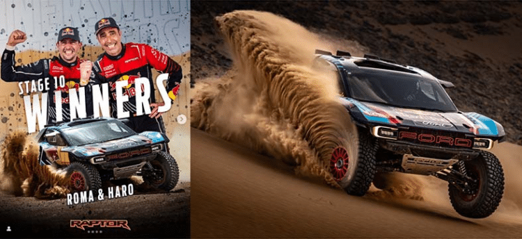 Nani Roma dá à Ford sua primeira vitória no Rally Dakar 2025