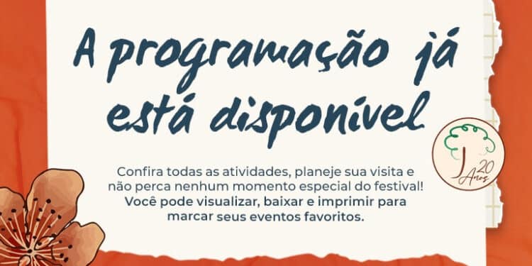 **Errata: A MENOS DE UM MÊS O FLIPOÇOS 2025 ANUNCIA NOVAS ATIVIDADES E ESPERA RECEBER EM POÇOS DE CALDAS MAIS DE 50 MIL PESSOAS