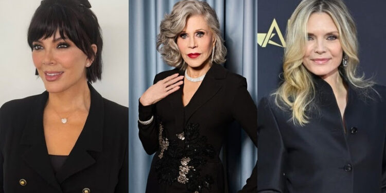 Kris Jenner, Jane Fonda e Michelle Pfeiffer mostram que é possível envelhecer bonita: veja como o colágeno ajuda na pele após os 60