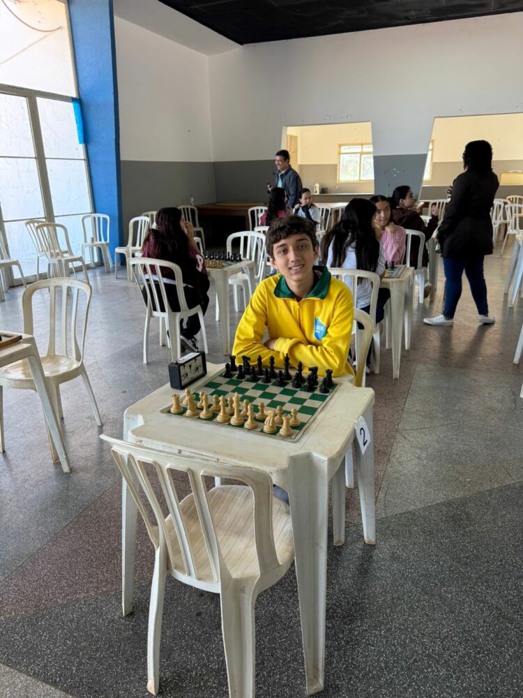 Edgard é vice campeão regional do JEMG 2025