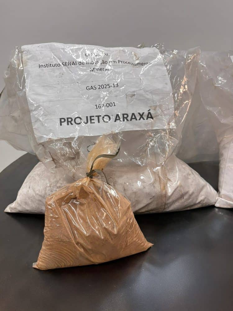 Amostra da St George tem concentração superior a 95% de terras raras